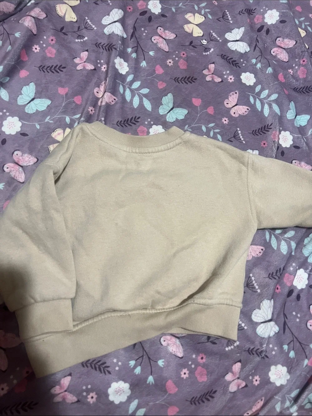 GAP Kids Tan Bear G Logo Crewneck Sweatshirt